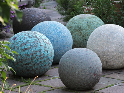 Outdoor Decorative Sphere Vintage 12"