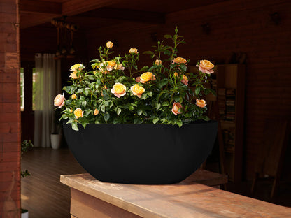 Low Oval Planters