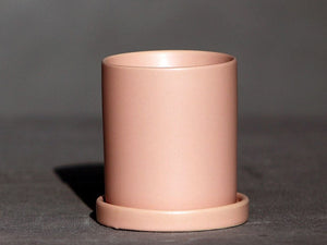 Cylinder Pot with Detached Saucers (LARGE)