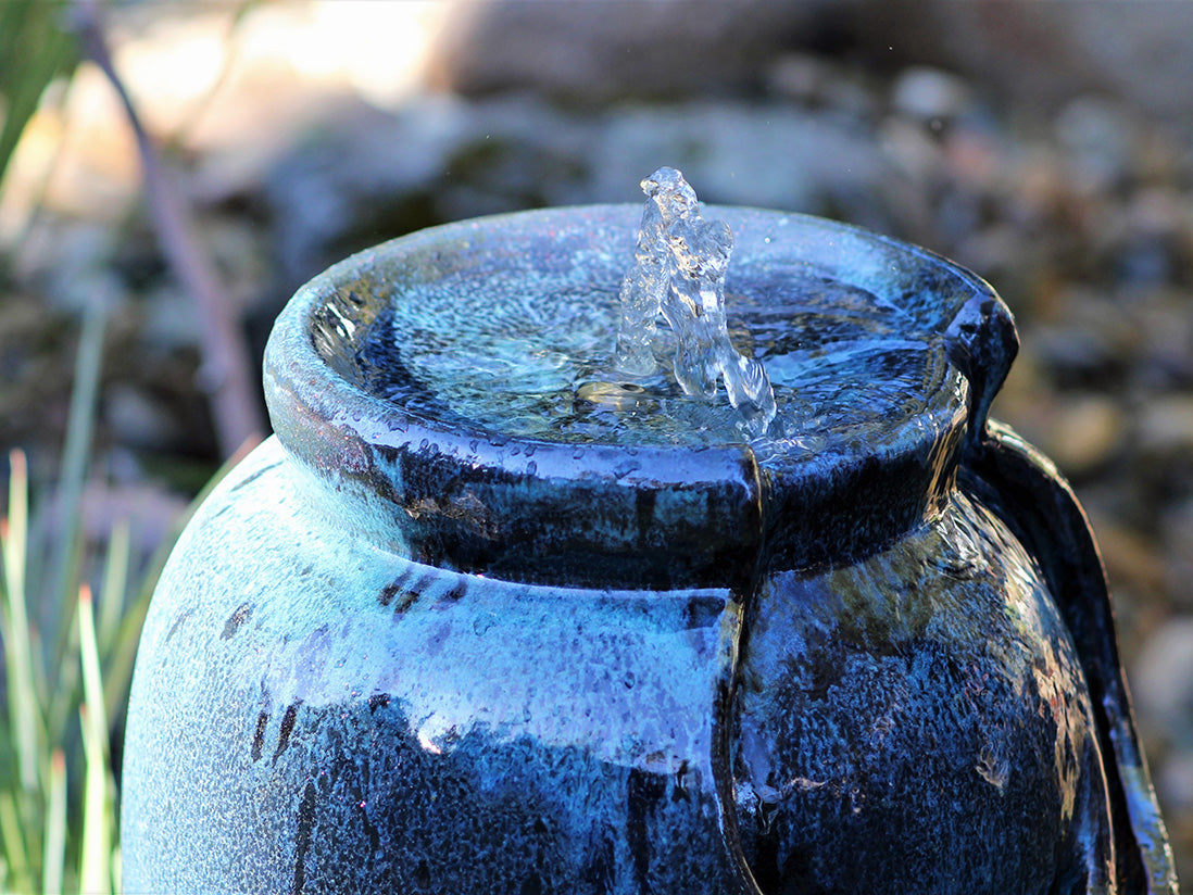 Tea Garden Fountain ( Deep Blue Sea )