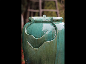 Tea Garden Fountain ( Rustic Green )