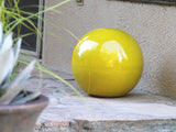 Outdoor Decorative Sphere Glazed 19.5"