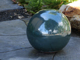 Outdoor Decorative Sphere Glazed 19.5"