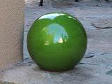 Outdoor Decorative Sphere Glazed 12"