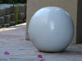 Outdoor Decorative Sphere Glazed 19.5"