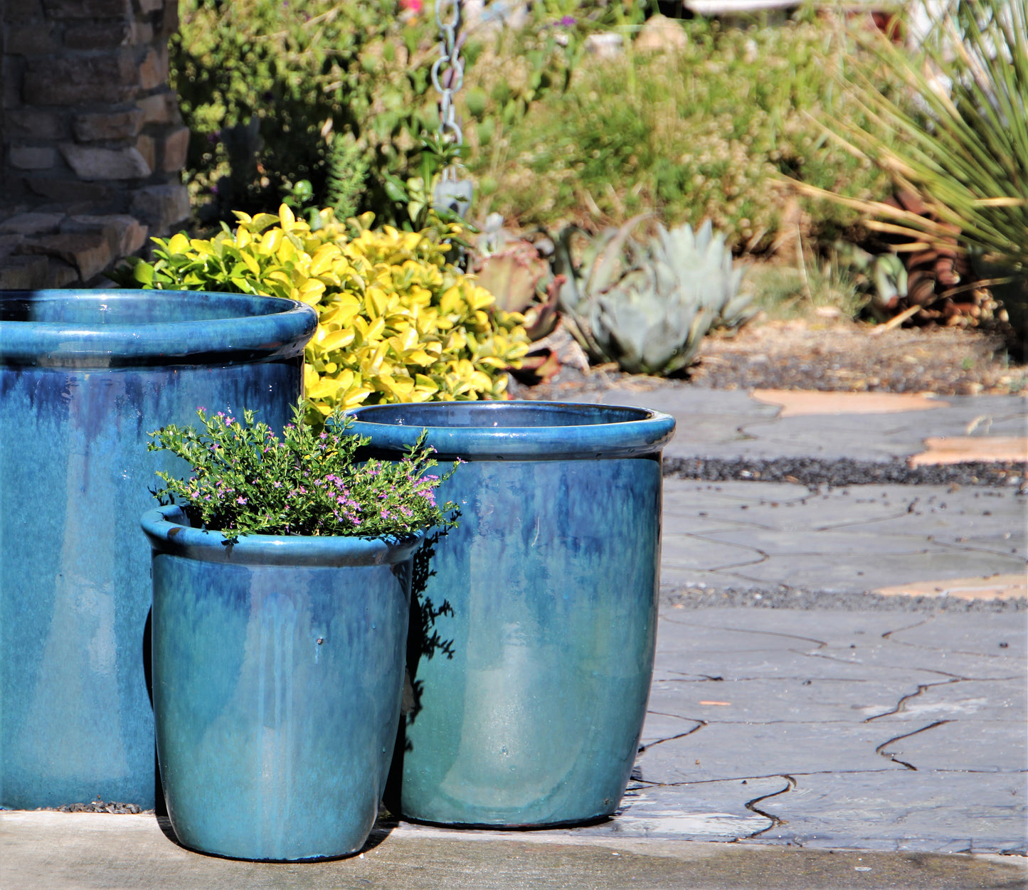 Tall Garden Pot - Set of 3