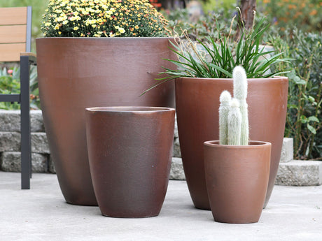 XLG Cone Planter - Set of 4 ( Clay )