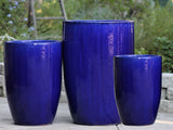 Mid Height Barrel Planter - Set of 3