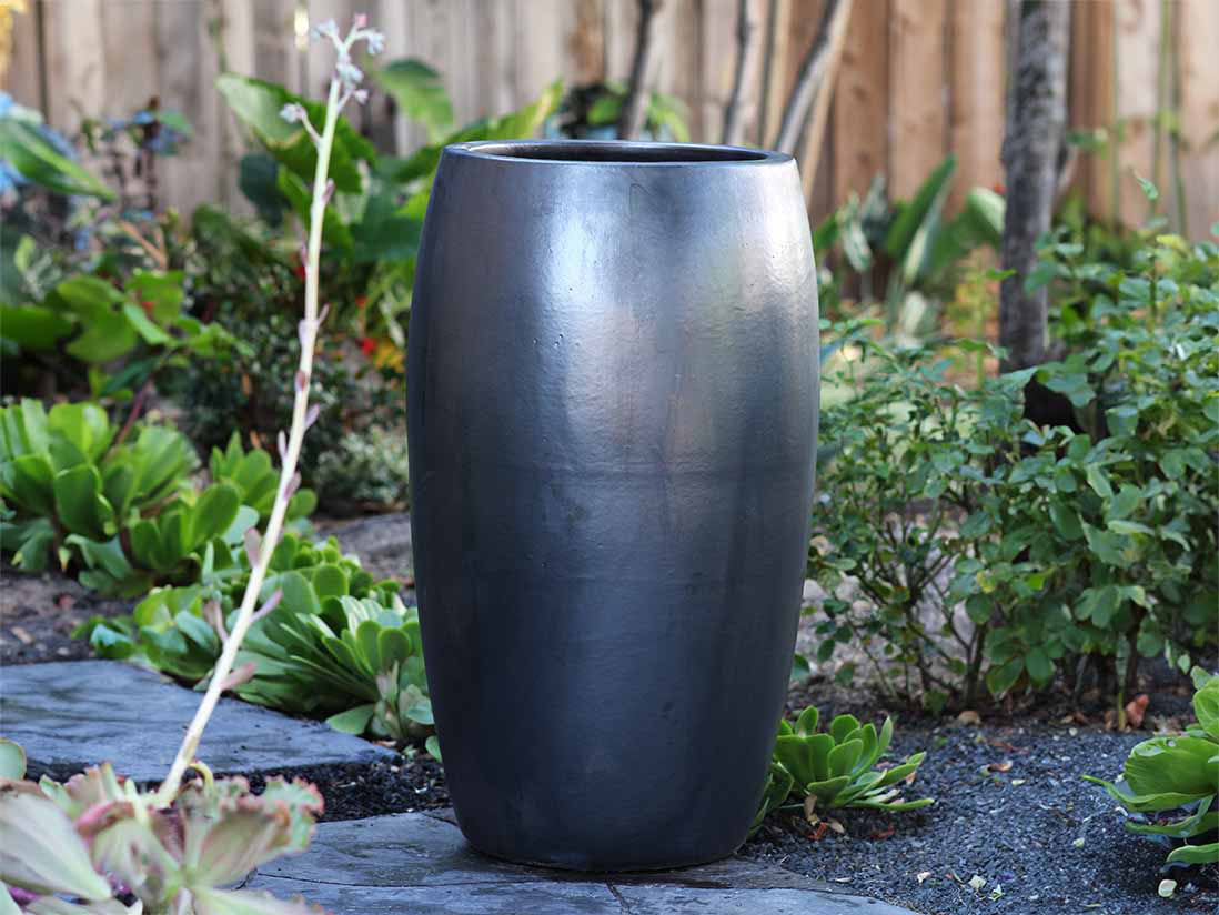 Drum Shaped Planter