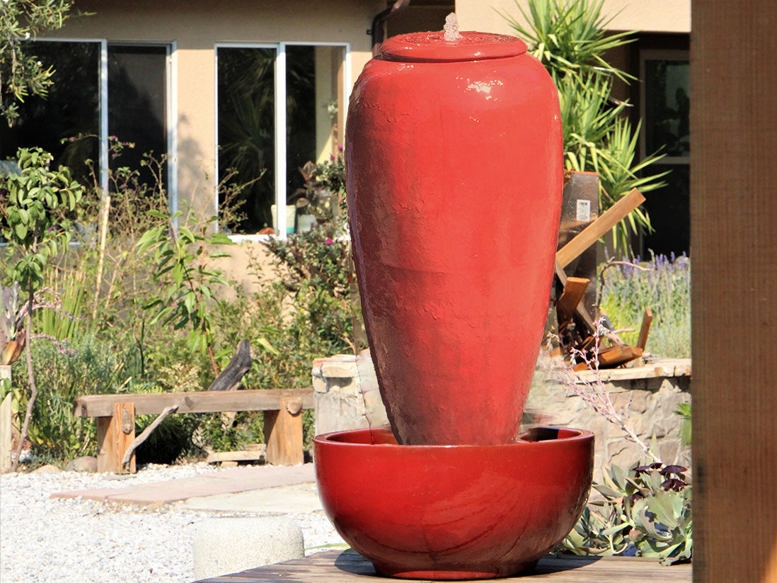 Tall Jar Fountain