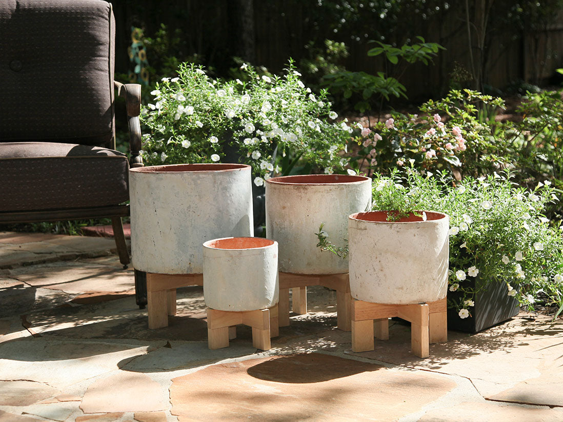 Cylinder Planter- Set of 4