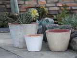 Hand Thrown Planter- Set of 3